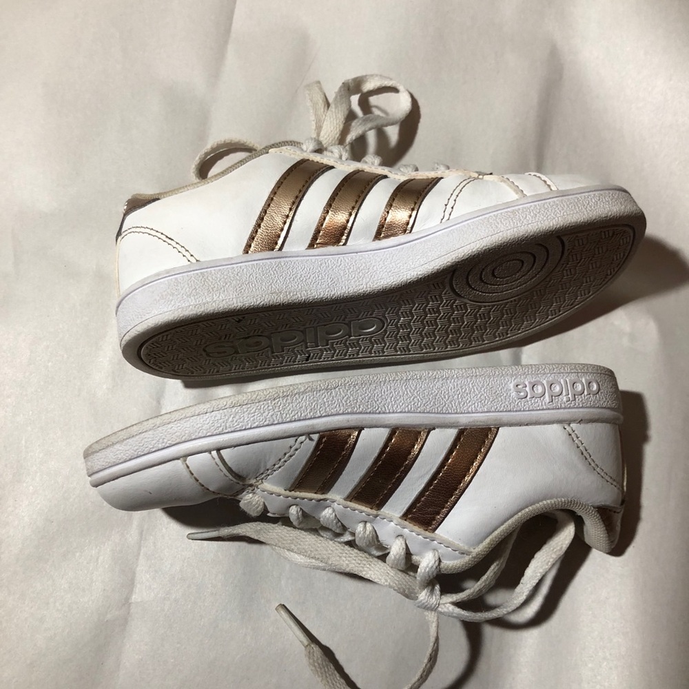 Adidas Neo Baseline Sneakers Size 12K - Picture 4 of 8
